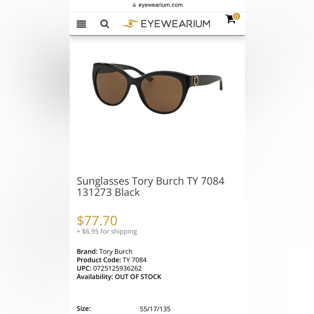 Tory Burch Sunglasses